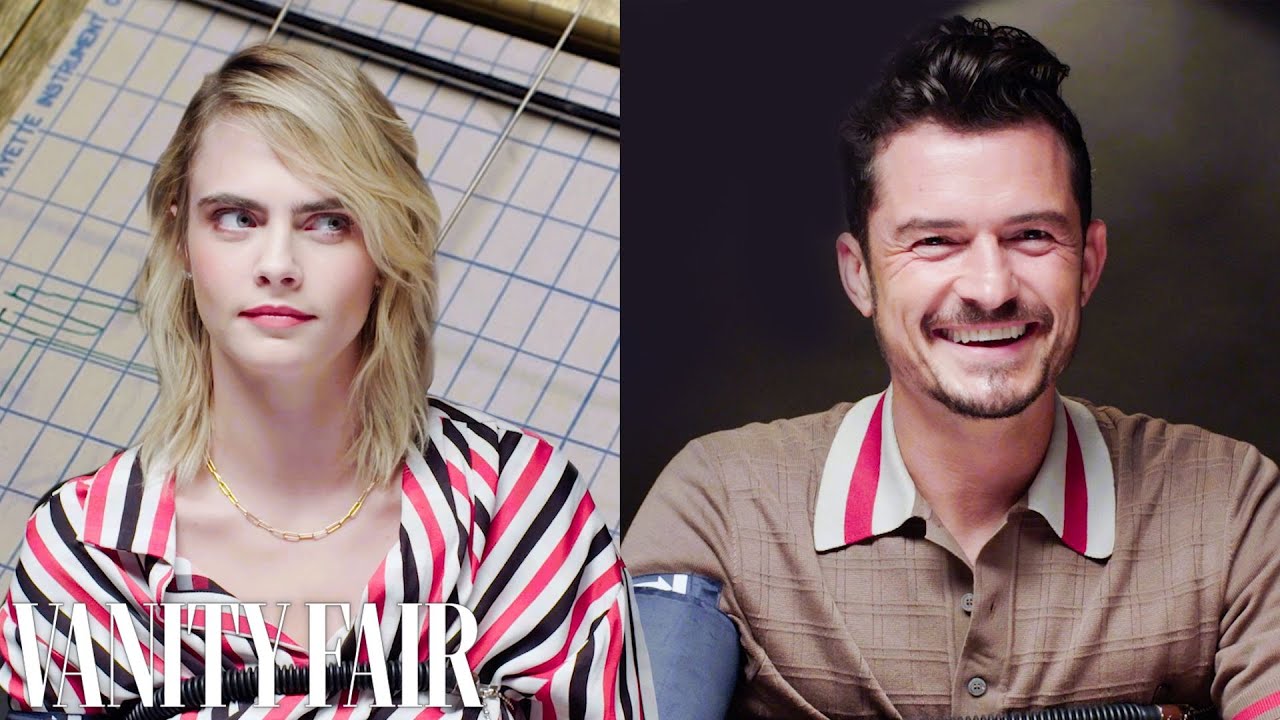 Cara Delevingne and Orlando Bloom Take a Lie Detector Test  