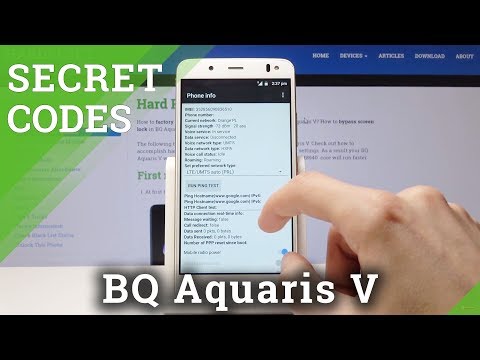 Secret Codes BQ Aquaris V - Super Options / Best Features