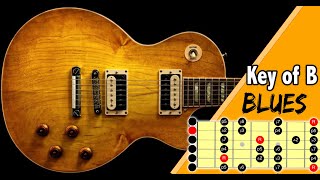 Gary Moore Style Backing Track  B Minor