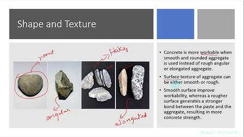 Properties of aggregate