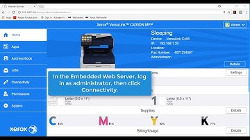 Xerox® VersaLink® Configuring Ethernet Options
