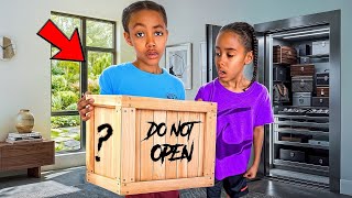 A MYSTERY BOX CAME TO OUR HOUSE | WHAT HAPPENS IS SCHOCKING
