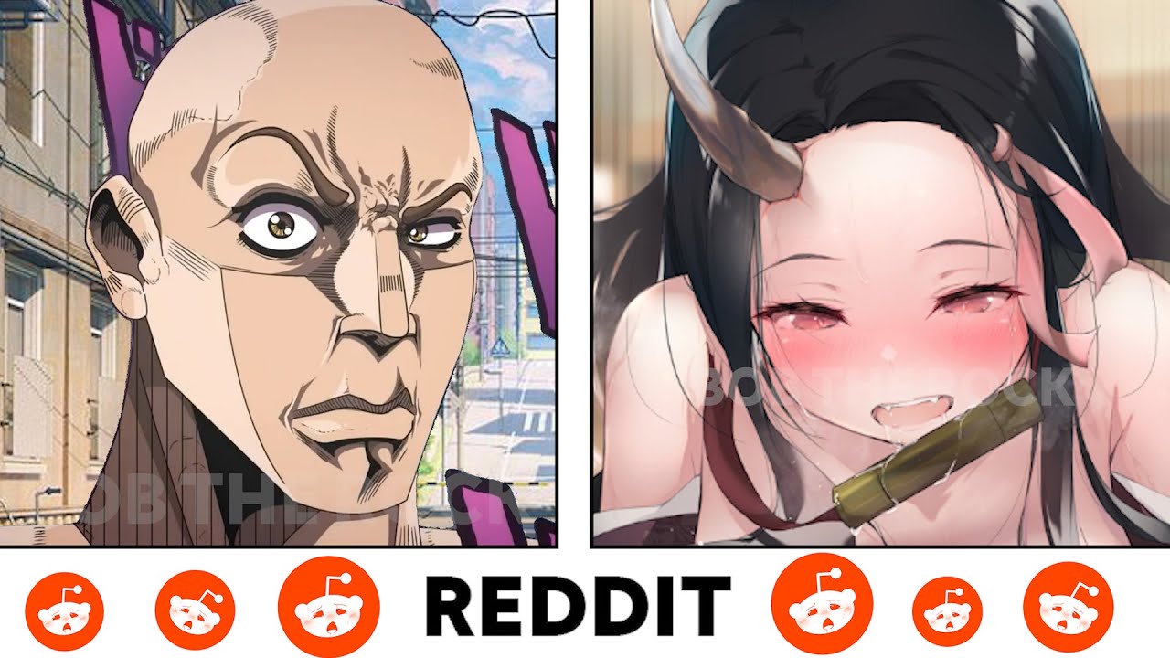 Animé vs Reddit the rock reaction meme