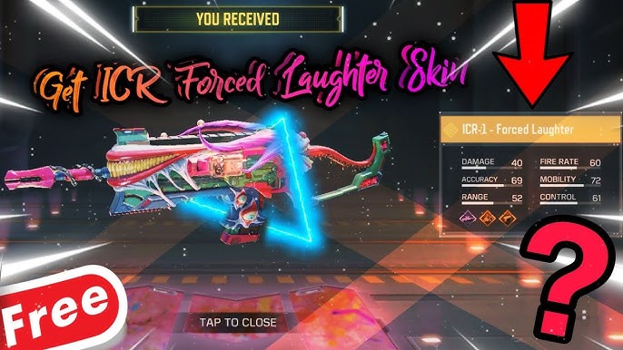 How To Get Icr 1 Forced Laughter Free Hurry Up Call Of Duty Mobile Warrior Vision Yt Youtube How To Get Icr 1 Forced Laughter Free Hurry Up Call Of Duty Mobile Warrior Vision Yt Youtube