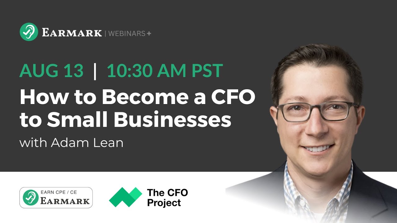 How to Become a CFO to Small Businesses - YouTube