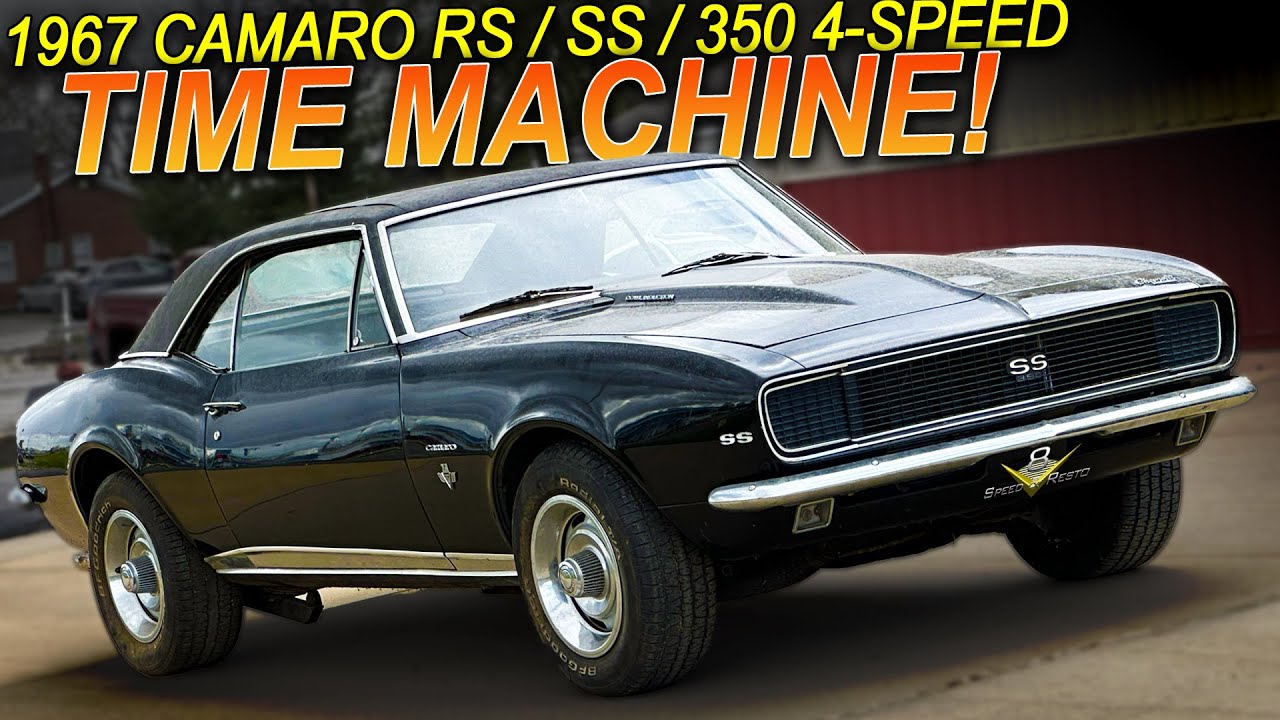 1967 Chevrolet Camaro RS SS 350 4-Speed Time Machine at V8 Speed and Resto Shop