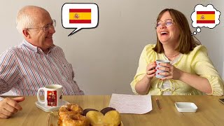 Hablando ESPAÑOL con mi padre - contestamos tus preguntas Q&A -(SUBS)