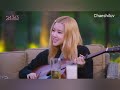 Ros playing guitar  singing   you  i lonely2ne1 price tag live cover by blackpink