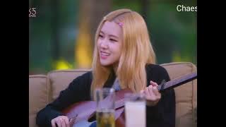ROSÉ Playing Guitar & Singing  || You & I, Lonely(2NE1) ,Price Tag Live Cover By BLACKPINK