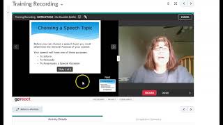 Prof I's Class   recording in Go React