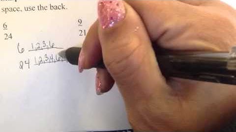 Simplifying fractions using Prime factorization