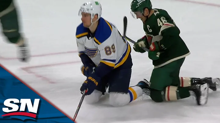 Jared Spurgeon Penalized For Dangerous Cross-Check...
