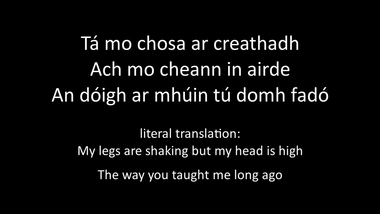'This Wish' (Disney) in Irish with lyrics - as Gaeilge