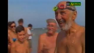 Giro d&#39;Italia a nuoto del signor Mauro Lombardi di Follonica - Ugo Gregoretti Sottotraccia (1992)