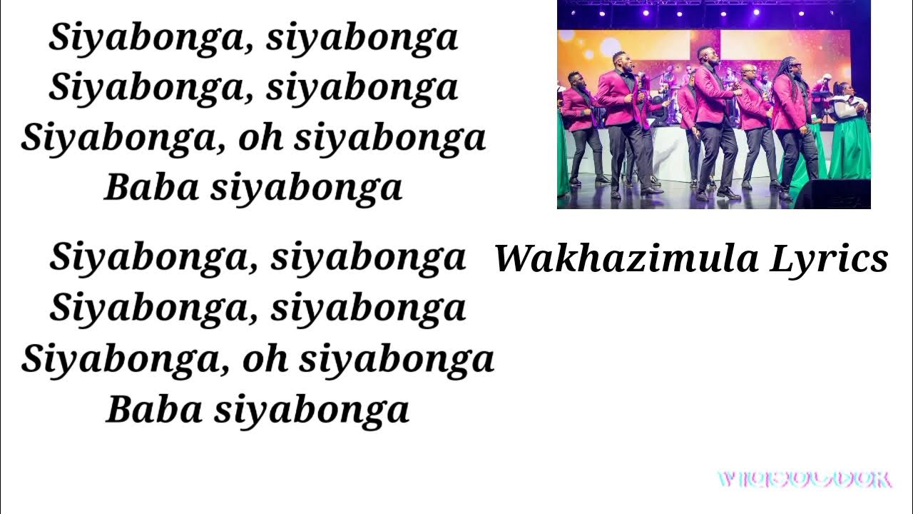 WAKHAZIMULA WITH LYRICS BY JOYOUS @KINGBANELEFREDDYYMEDIA-NZ3KV WAKHAZIMULA WITH LYRICS BY JOYOUS @KINGBANELEFREDDYYMEDIA-NZ3KV