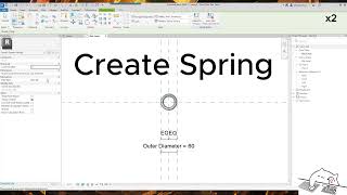 Revit : Create Spring Family EP.00
