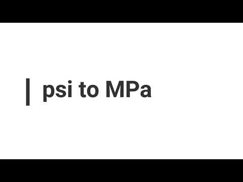 Cách quy đổi PSI sang pascal, mbar, MPa, pa, kpa, mmhg,... - YouTube