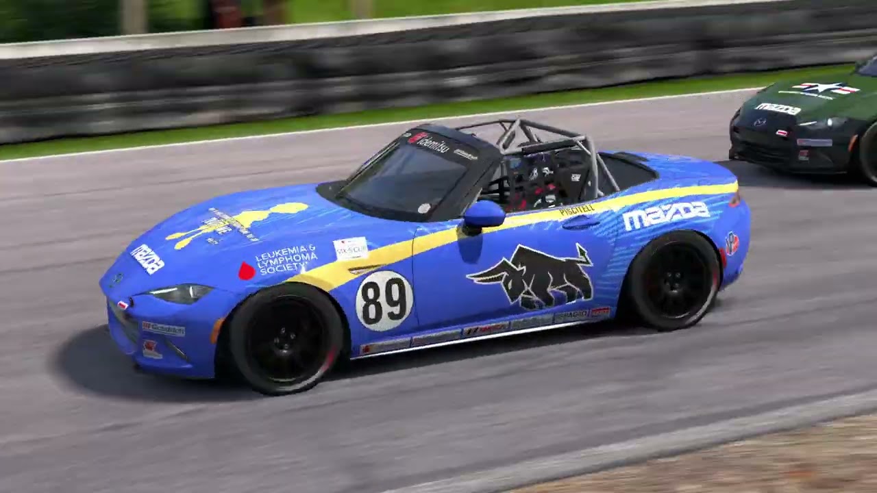 RaceRoom|P11 Mazda MX5 Cup|Single Player Adaptive AI|Road America