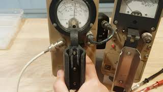 Ludlum 14C vs Eberline E-520: HV on the external connector when internal tube range is selected
