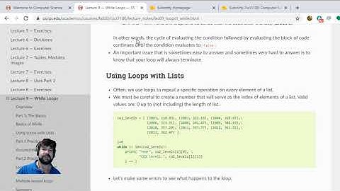 CSCI 1100 Turner Lecture09 Part2 WhileLoops