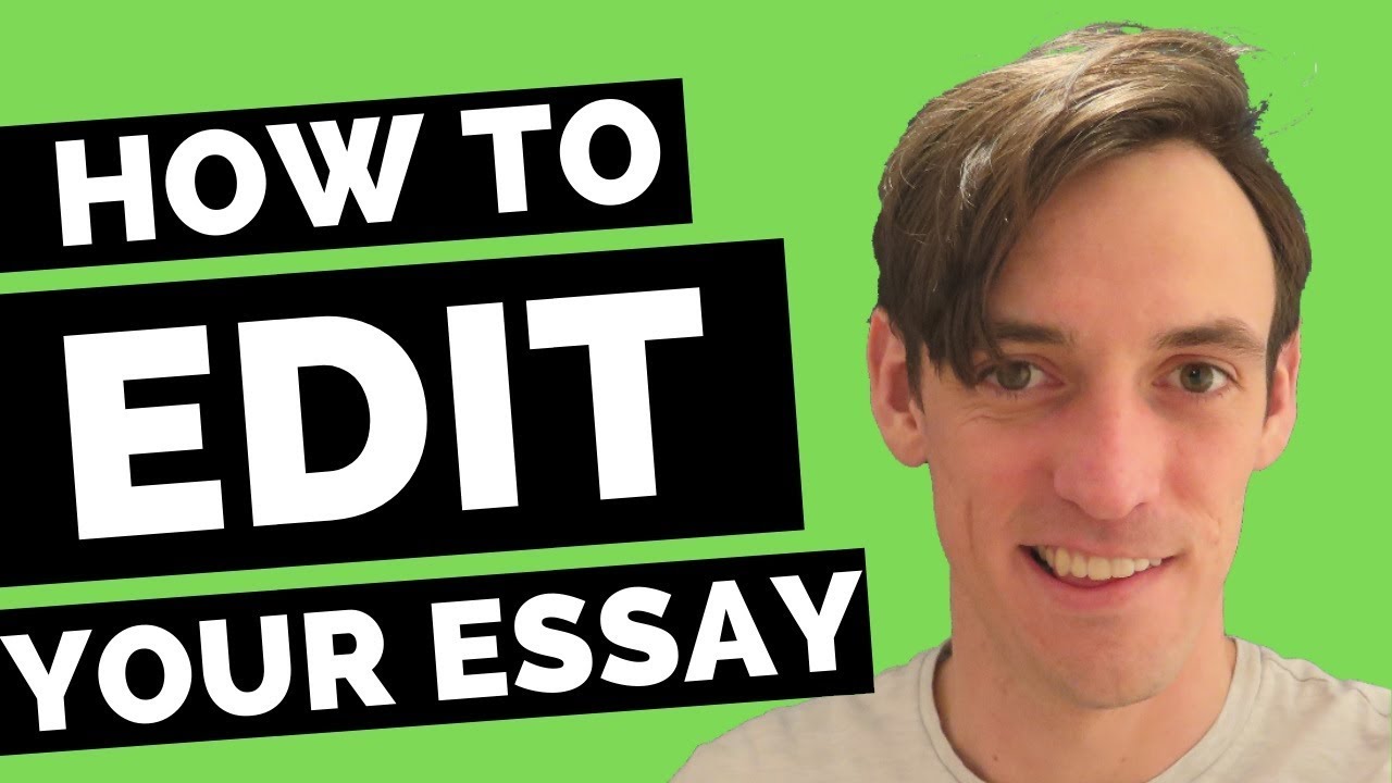 how do you edit an essay