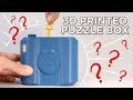 3D Printed Puzzle Box and Lockpick Puzzles