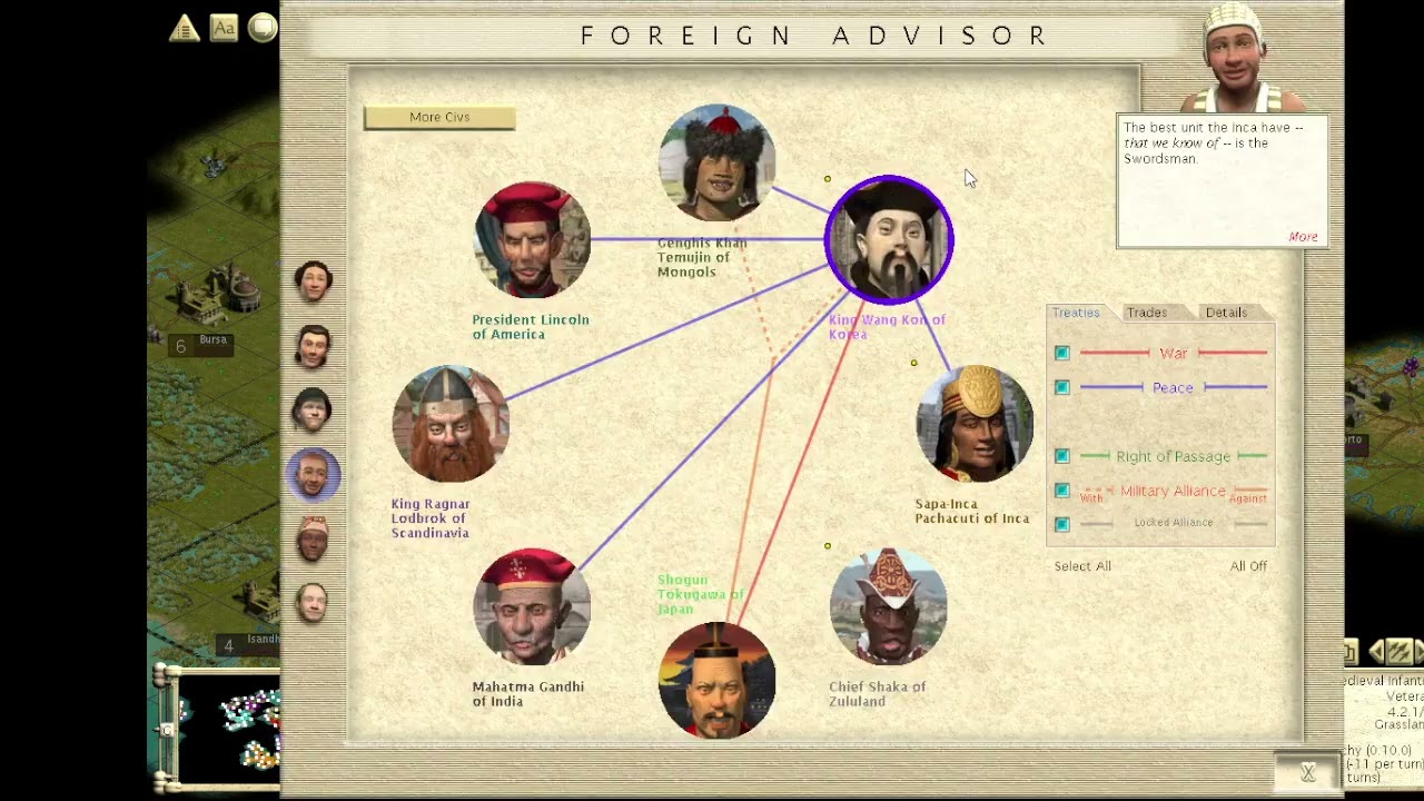 Civilization 3 Gameplay Mongols Monarch part 022