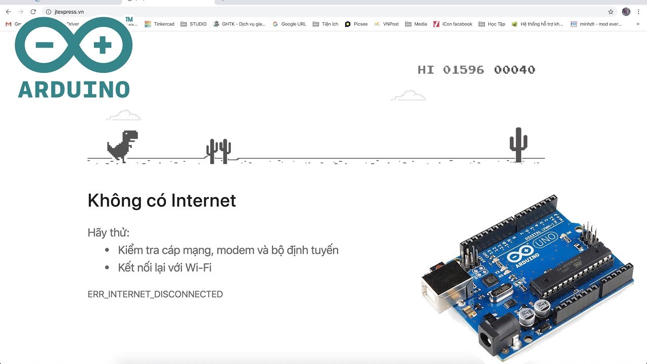 GitHub - pontocomdev/Hack-Arduino-Jogo-Dino-Run: Um Simples dispositivo  para jogar o game Dino Run T-REX