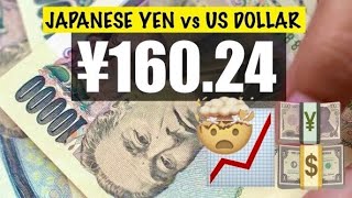 Japanese Yen 160 To The Dollar Exchange Rate Impact In Japan