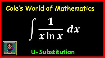 Integral of 1/xlnx ❖ Calculus 1 ❖ U-Substitution