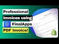 Build Trust with Professional Invoices Using Final Apps PDF Invoice!