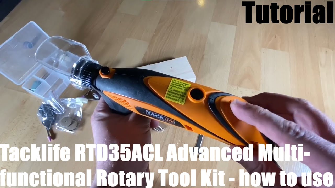 $43 Cordless Rotary Tool REVIEW - TACKLIFE RTD02DC 