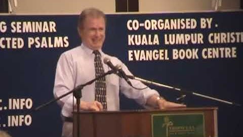 How to Preach from the Psalms: Lecture 1 | DA Carson