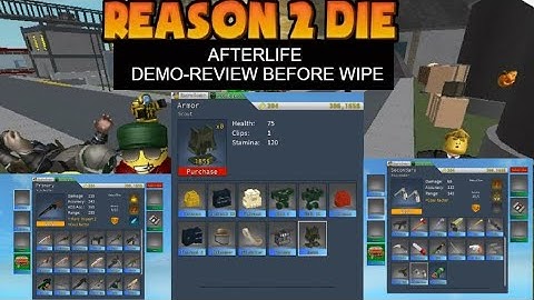 R2D:Afterlife ( DEMO-REVIEW AND TEST BEFORE DATA WIPE!)
