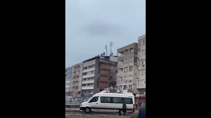 Τραγικές εικόνες από τον μεγάλο σεισμό 7,7R στην Τουρκία