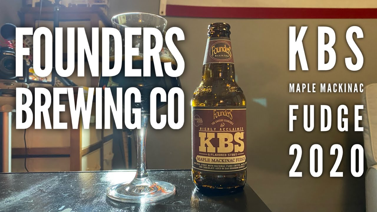 Beer Review 180 Founder Brewing Co KBS Maple Mackinac Fudge (2020