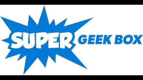 My First Super Geek Box Unboxing (June 2016 - Villan)