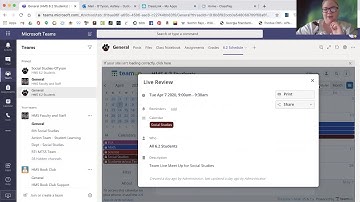 6.2 Schedule in Teams and How to Check Returned Assignments