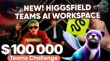 Single Workspace Magic! Higgsfield Teams New AI — $100,000! 💥 The Higgsfield Global Teams Challenge🚀