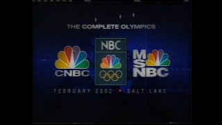 "Advertise on Cable TV" 2002 Winter Olympics ads (Comcast Spotlight, 2001)