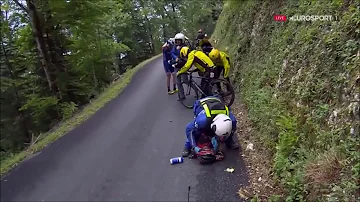 Qui est la femme qui a fait chuter le Tour de France ?