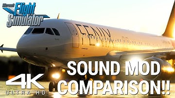 Microsoft Flight Simulator 2020 | Fenix A320 Sound Mod Comparisons | CFM VS IAE VS DEFAULT CFM | 4K
