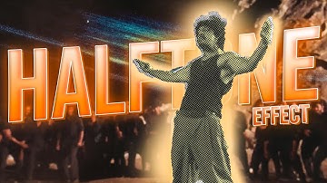 Halftone effect tutorial in after effects | After effects tutorial | Make UNIC