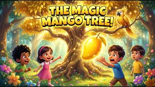 The Magic Mango Tree 🍋✨ | Moral Story for Kids | Cartoon Story About Sharing, Kindness & Honesty