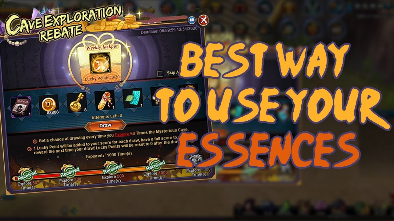 How To Use Your Essences Properly Cave Keys Rebate Beginners Guide 