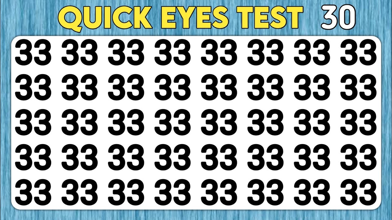 Test Your Brain Focus | Find the Odd One Out - Number and Letter ...