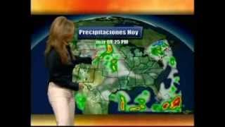 Paola In A Blue Satin Blouse And Pants