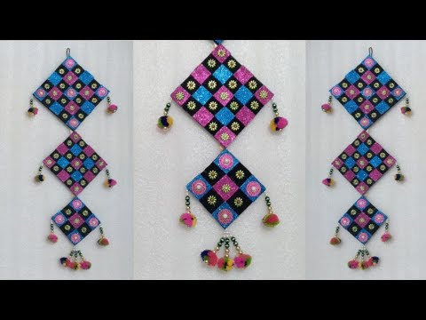 DIY Wall  Decoration  Idea How To Make Wall  Hanging Using 