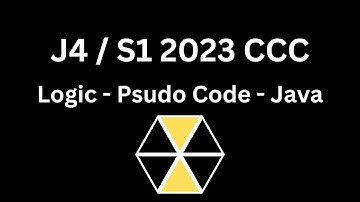 CCC 2023 J4 / S1 - Trianglane (SOLUTION!)