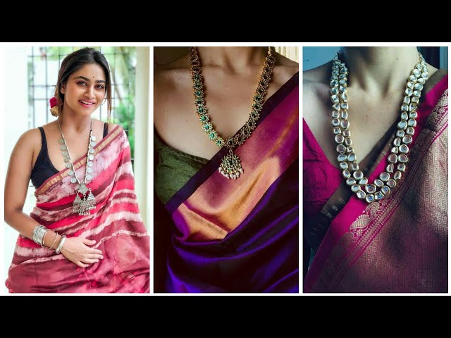 Buy Pink Sarees for Women by Miss Beelee Online | Ajio.com